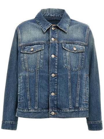 Mm6 Maison Margiela Layered Denim Jacket - MAISON MARGIELA - BALAAN 1