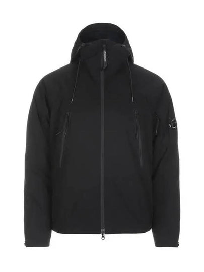 Lens Wappen Hooded Jacket Black - CP COMPANY - BALAAN 2