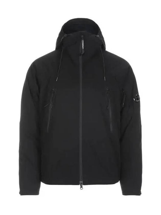 Lens Wappen Hooded Jacket Black - CP COMPANY - BALAAN 2