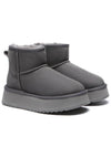 UGG Women's Classic Platform Mini Boots AU UGG Chestnut Black Gray AS3036 - EVER AUSTRALIA UGG - BALAAN 7