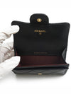 Classic Grained Calfskin Card Wallet Black - CHANEL - BALAAN 8