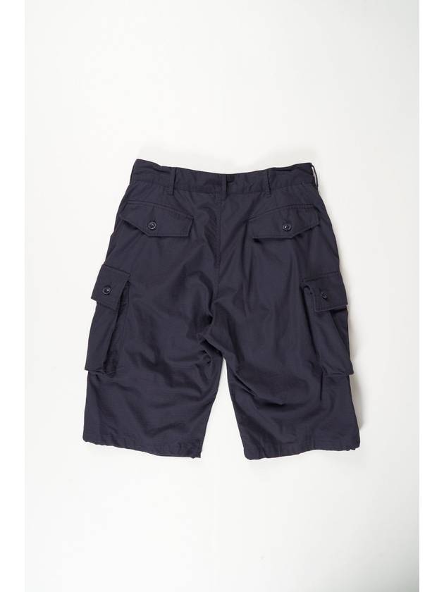 FA Ripstop Cotton Shorts Navy - ENGINEERED GARMENTS - BALAAN 3