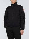 Lodge Down Short Padding Jacket Black - CANADA GOOSE - BALAAN 4