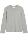 Alexandre Mattiussi Long Sleeve T-Shirt Grey - AMI - BALAAN 3