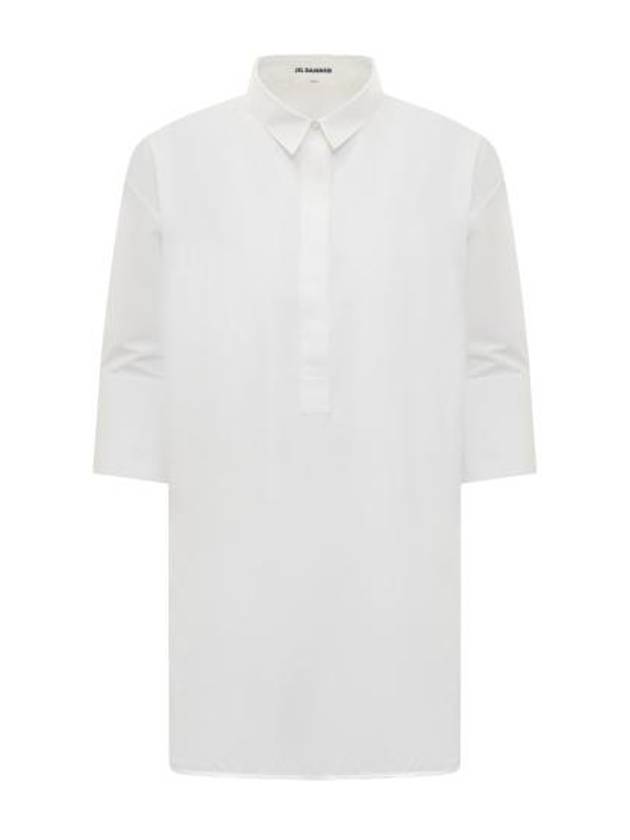 Shirt J05DL0005J45001 100 OPTIC WHITE - JIL SANDER - BALAAN 1