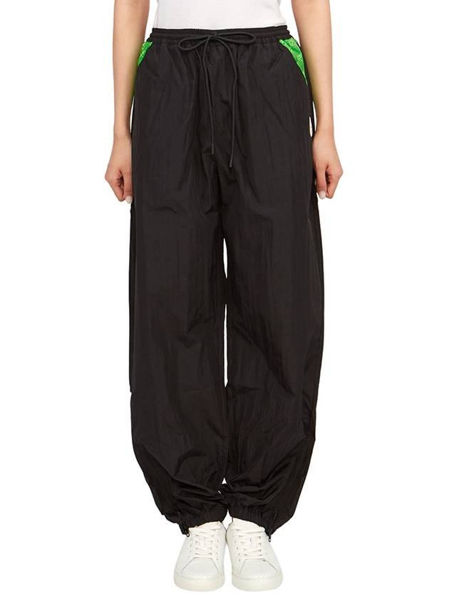 Nylon Track Pants Black - GUCCI - BALAAN 2