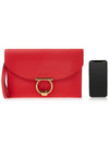 Gancini buckle clutch 21 H770 CANDY APPL 0749771 - SALVATORE FERRAGAMO - BALAAN 6