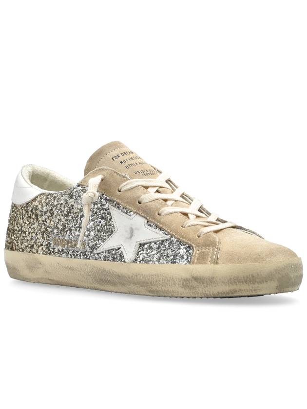 Golden Goose Sneakers Super-Star Classic Witch List, Women's, Silver - GOLDEN GOOSE - BALAAN 4