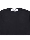 Men's Invader Long Sleeve TShirt P1T330 BLACK - COMME DES GARCONS - BALAAN 3