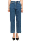 New Sailor Straight Leg Jeans Blue - A.P.C. - BALAAN 4