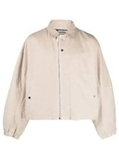 Le Blouson Trivela Utility Jacket Light Beige - JACQUEMUS - BALAAN 2