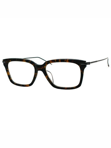 Glasses TB701 B leopard print - THOM BROWNE - BALAAN 1