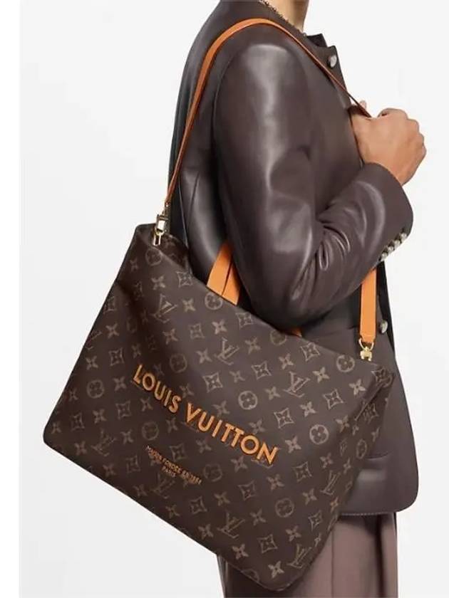 Shopper MM Monogram Tote Bag Brown - LOUIS VUITTON - BALAAN 7