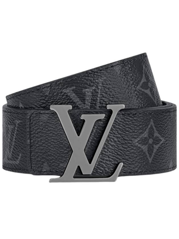 LV Initiales Reversible Monogram Leather Belt Black - LOUIS VUITTON - BALAAN 2