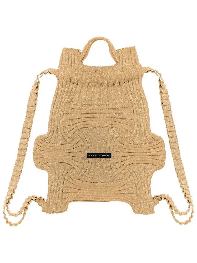 Bow backpack glitter gold - PLEATSMAMA - BALAAN 7