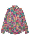 Classic fit patchwork madras workshirt multi - POLO RALPH LAUREN - BALAAN 1