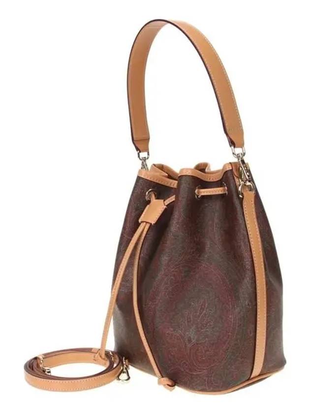 Paisley Bucket Bag Brown - ETRO - BALAAN 3