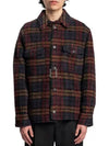 Kervont Check Shirt Jacket Black - ISABEL MARANT - BALAAN 2