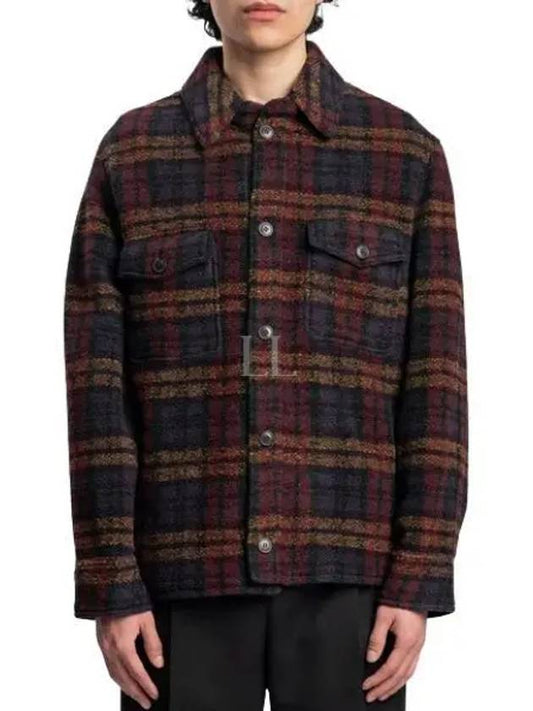 Kervont Check Shirt Jacket Black - ISABEL MARANT - BALAAN 2