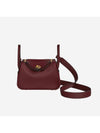 Lindy Cross Bag Rouge - HERMES - BALAAN 1