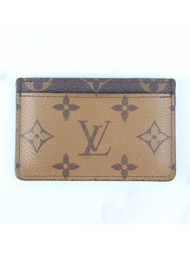 Reverse monogram card wallet - LOUIS VUITTON - BALAAN 3