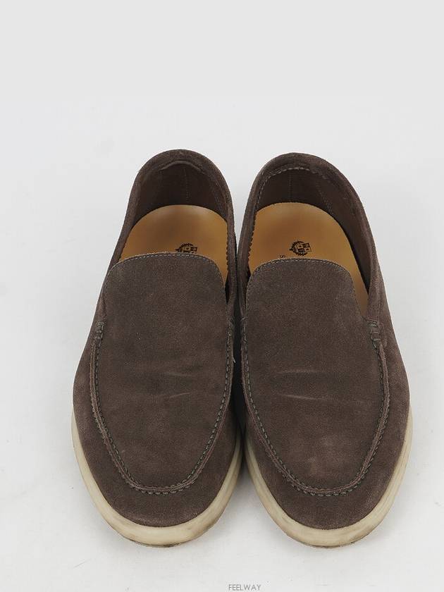 Summer Work Suede Warm Gray 43 74420 - LORO PIANA - BALAAN 2