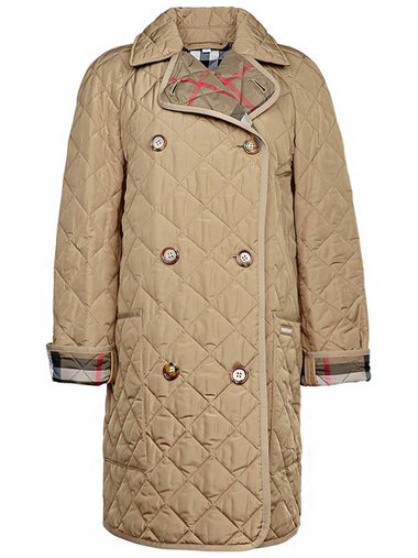 Women s New Tight Quilted Coat 8084200 A1420 - BURBERRY - BALAAN 1