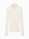 JEANS Women s Essential Turtleneck Pullover Sweater Ivory J224945YBI - CALVIN KLEIN - BALAAN 2