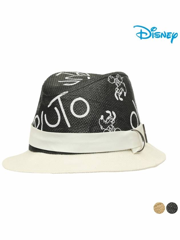 Men s pattern color combination fedora hat DK1MAC005 - DISNEY GOLF - BALAAN 2