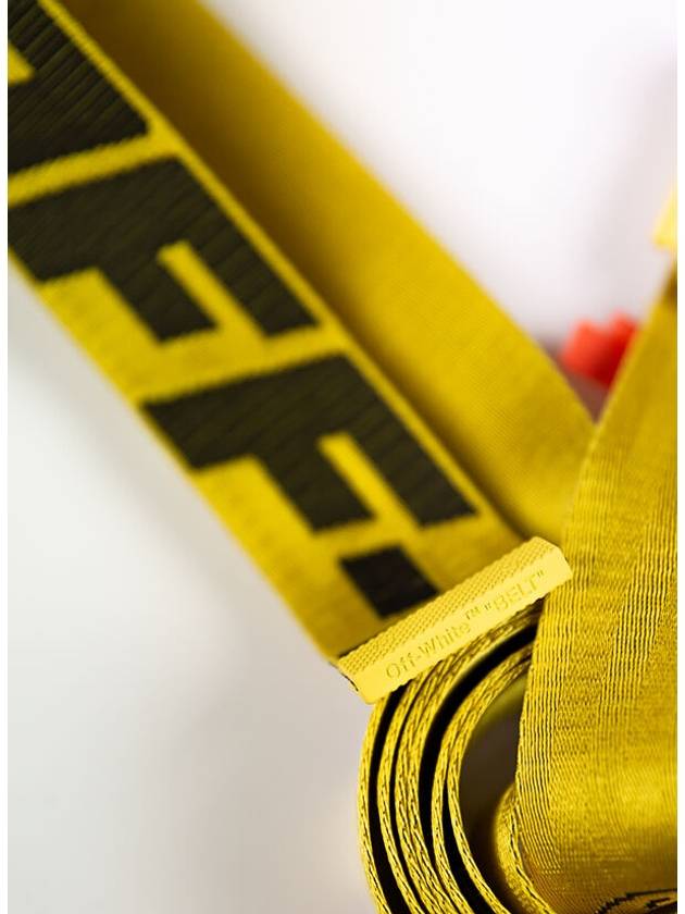 industrial logo belt yellow - OFF WHITE - BALAAN.