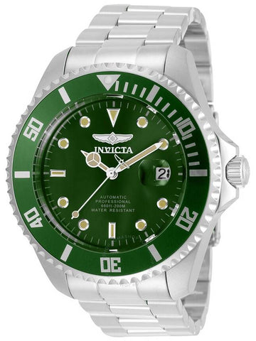 Invicta Pro Diver Automatic Green Dial Men's Watch 35719 - INVICTA - BALAAN 1