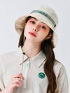 Ribbon Tunnel Cruise Bucket Hat BEIGE - MONBIRDIE GOLF - BALAAN 9