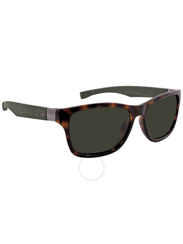 Eyewear Raw Square Sunglasses Green - LACOSTE - BALAAN 3