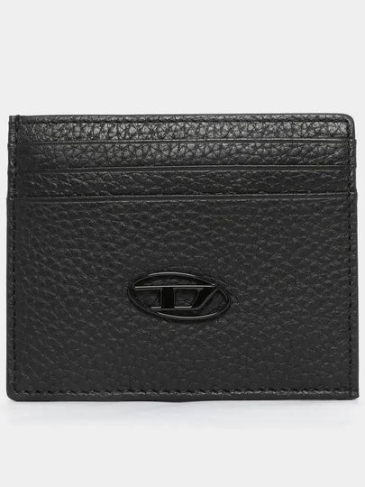 Johnny D Logo Card Wallet Black - DIESEL - BALAAN 2