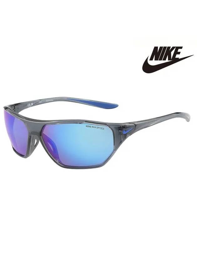 Eyewear Aero Drift M Sunglasses Dark Grey - NIKE - BALAAN 3