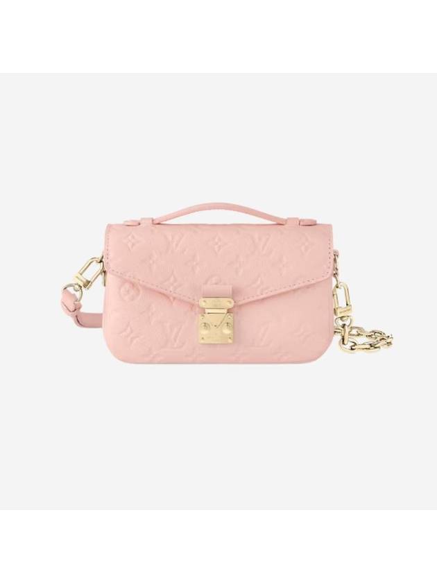 Pochette Metis East West Monogram Empreinte Shoulder Bag Opal Pink - LOUIS VUITTON - BALAAN 1