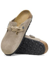 Boston Suede Mule Taupe - BIRKENSTOCK - BALAAN 7