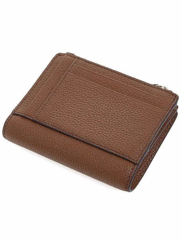 Logo Jet Set Half Wallet Brown - MICHAEL KORS - BALAAN 6