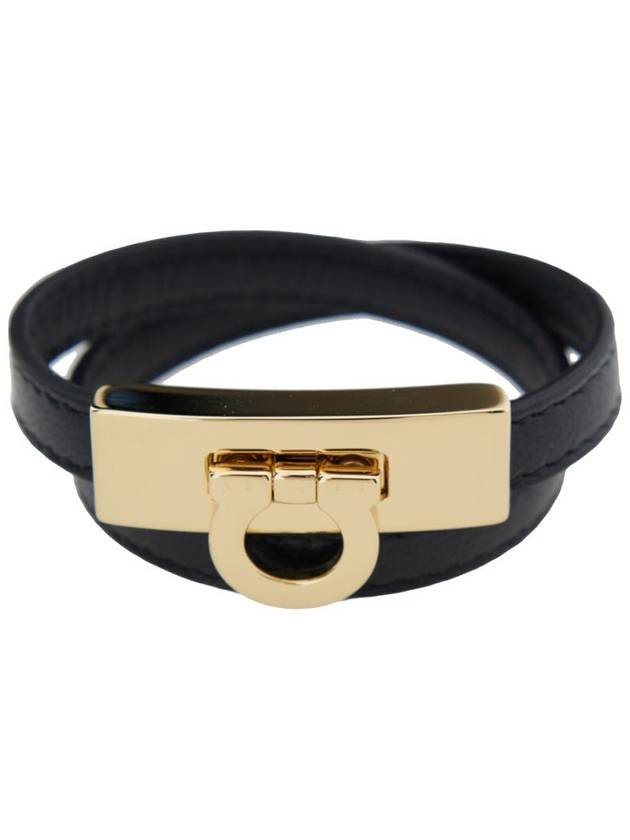 24FW bracelet 760768 0776167 BLACK ORO 17 - SALVATORE FERRAGAMO - BALAAN 3