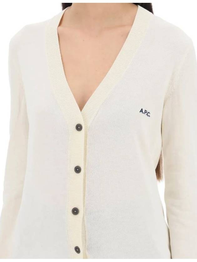 Bella Cardigan Ecru Women's - A.P.C. - BALAAN 7