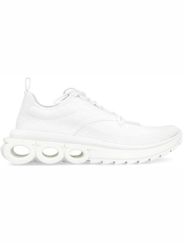 Nima Running Low-Top Sneakers Optic White - SALVATORE FERRAGAMO - BALAAN 3