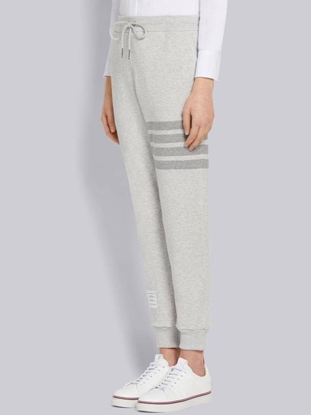 Women's Diagonal Pastel Trainning Jogger Track Pants Grey - THOM BROWNE - BALAAN 6