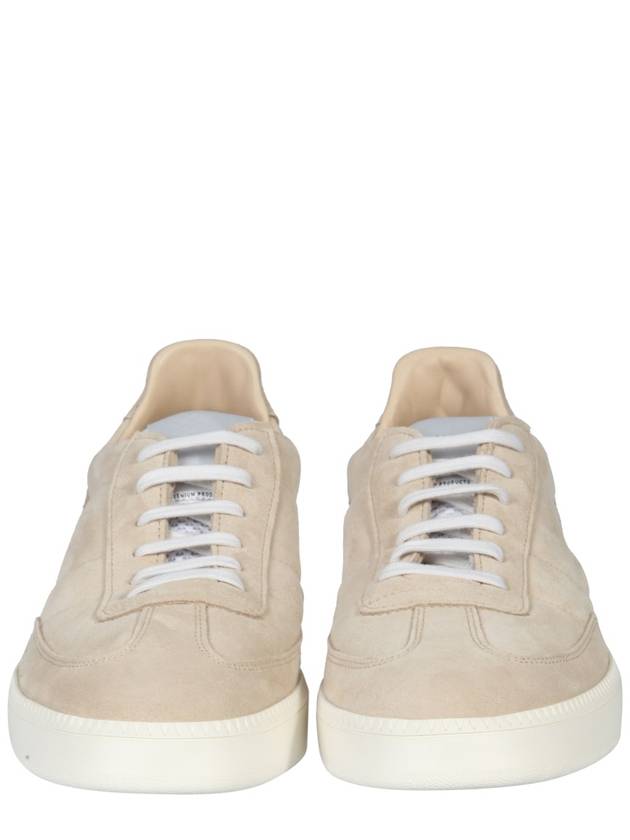 Smash Suede Low Top SneakersBeige - SPALWART - BALAAN 3