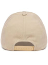 Cotton Signature Ball Cap Sand - COURREGES - BALAAN 5