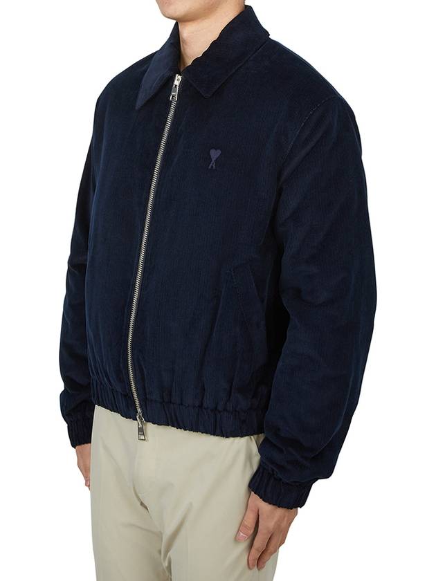 Jacket HJK037 CO0089 4011 BLUE - AMI - BALAAN 4