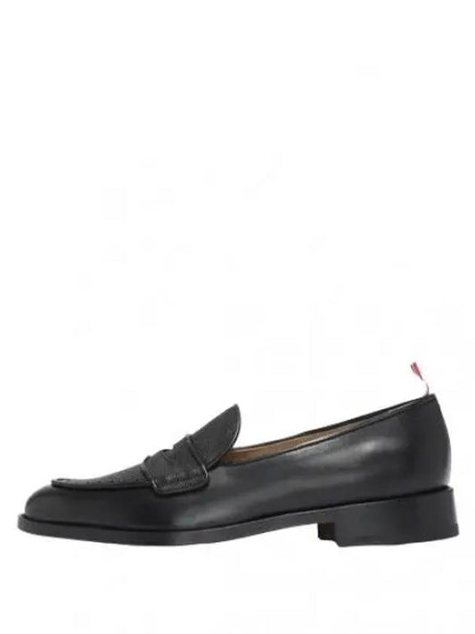 RWB Tab Vitello Calf Leather Flexible Sole Penny Loafers Men - THOM BROWNE - BALAAN 1