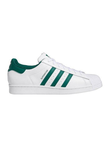 Originals Superstar Low Top Sneakers Green White - ADIDAS - BALAAN 1