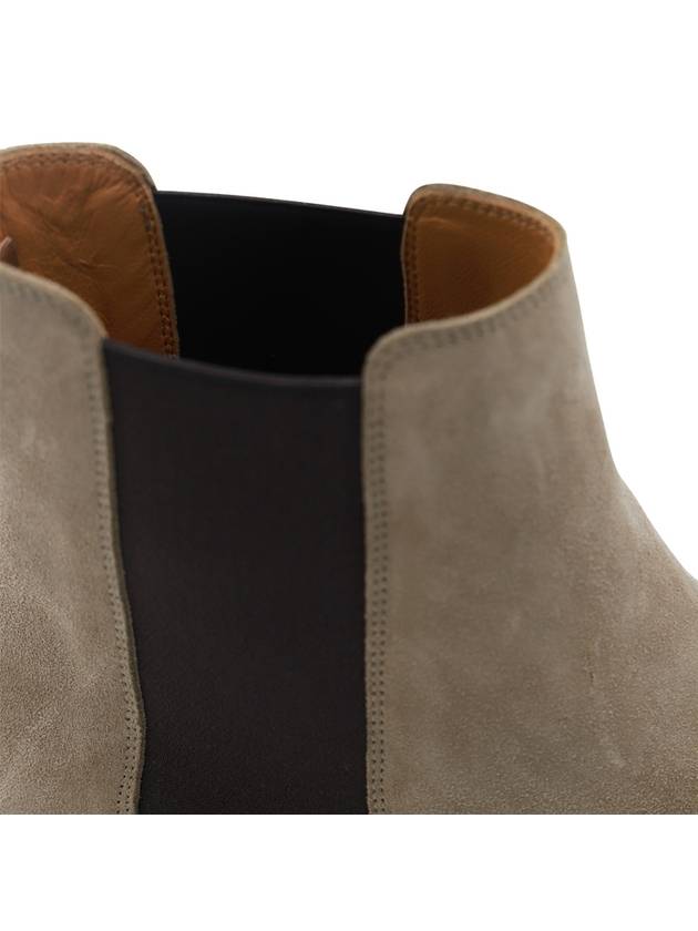 Suede Classic Wyatt Chelsea Boots Brown - SAINT LAURENT - BALAAN 5