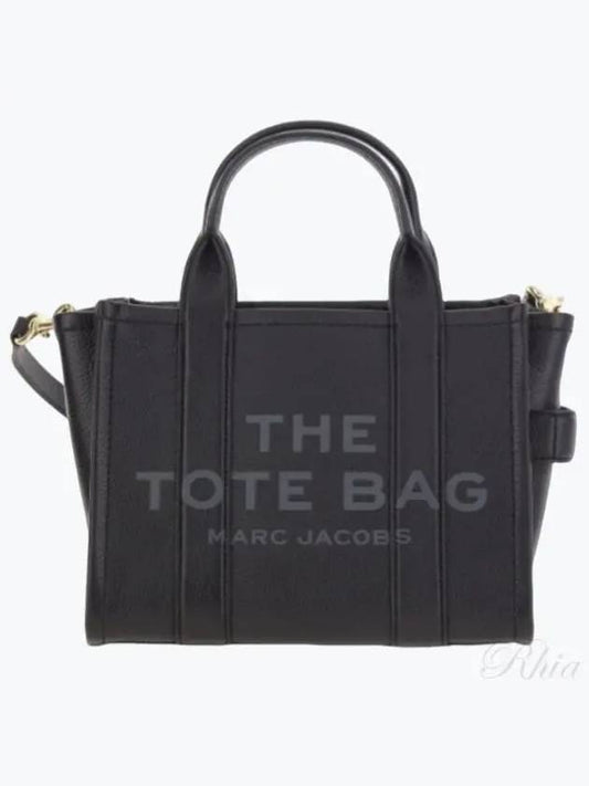 Small Leather Tote Bag Black - MARC JACOBS - BALAAN 2