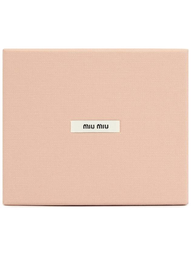 Materasse Nappa Leather Card Wallet Gold - MIU MIU - BALAAN 8